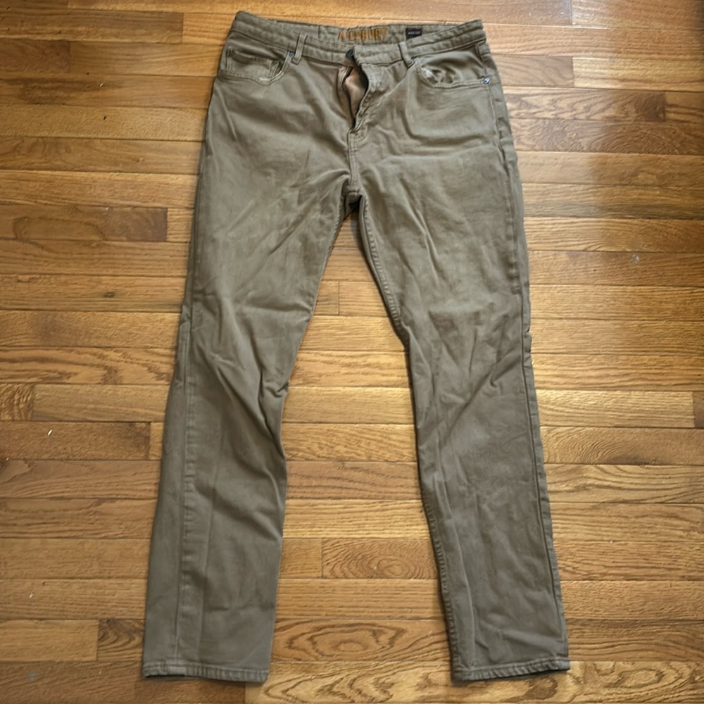 Green Alesbury Straight Jeans 33x32